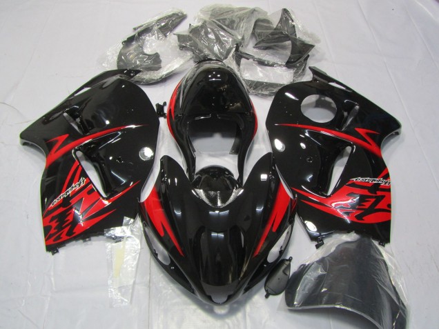 Red and Gloss Black 1997-2007 GSXR 1300 Hayabusa Motorcycle Fairing Red and Gloss Black 1997-2007 GSXR 1300 Hayabusa Motorcycle Fairing