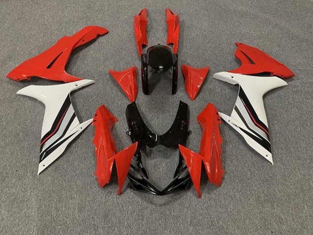 Red and Gloss White Style 2011-2024 GSXR 600-750 Motorcycle Fairing Red and Gloss White Style 2011-2024 GSXR 600-750 Motorcycle Fairing