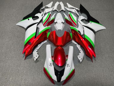 Red and Green Gloss 2017-2021 R6 Motorcycle Fairing