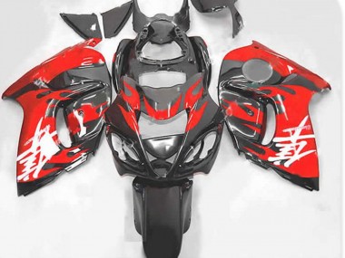 Red and Grey 2008-2020 GSXR 1300 Hayabusa Motorcycle Fairing