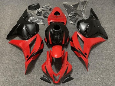 Red and Matte Black 2009-2012 CBR600RR Motorcycle Fairing