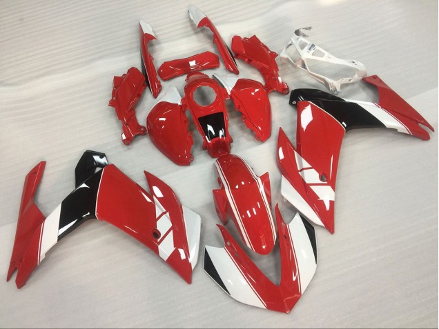 Red and White Gloss 2015-2018 R3 Motorcycle Fairing Red and White Gloss 2015-2018 R3 Motorcycle Fairing