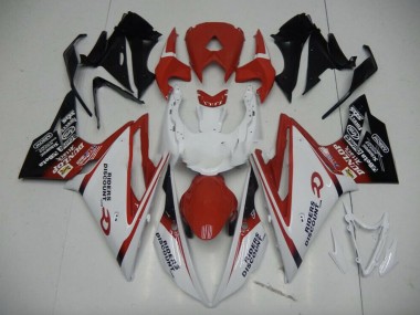 Red black Fade 2013-2016 Daytona 675 Motorcycle Fairing