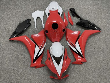 Red with White 2012-2016 CBR1000RR Motorcycle Fairing