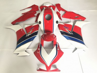 Red with White / Blue 2012-2016 CBR1000RR Motorcycle Fairing