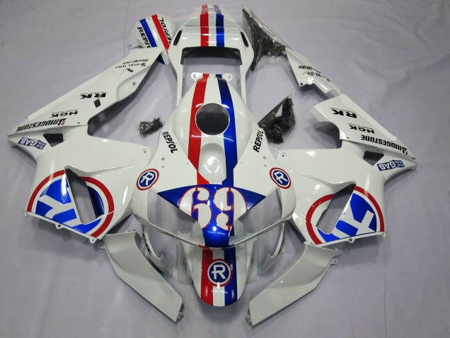 Repsol 69 2003-2004 CBR600RR Motorcycle Fairing Repsol 69 2003-2004 CBR600RR Motorcycle Fairing