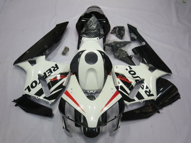 Repsol Over OEM Design 2003-2004 CBR600RR Motorcycle Fairing Repsol Over OEM Design 2003-2004 CBR600RR Motorcycle Fairing