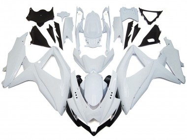 Shining Gloss White 2008-2010 GSXR 600-750 Motorcycle Fairing