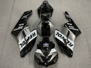 Silver Black Repsol 2004-2005 CBR1000RR Motorcycle Fairing
