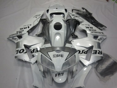 Silver Repsol 2005-2006 CBR600RR Motorcycle Fairing