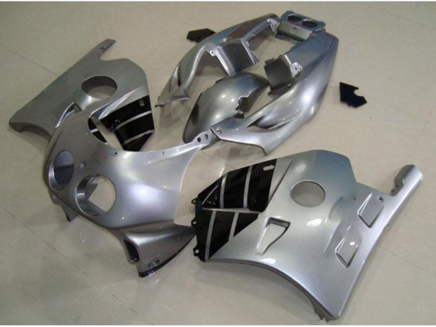 Silver and Black 1990-1998 CBR250RR Motorcycle Fairing Silver and Black 1990-1998 CBR250RR Motorcycle Fairing