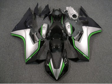Silver and Black & Green 2017-2023 CBR1000RR Motorcycle Fairing