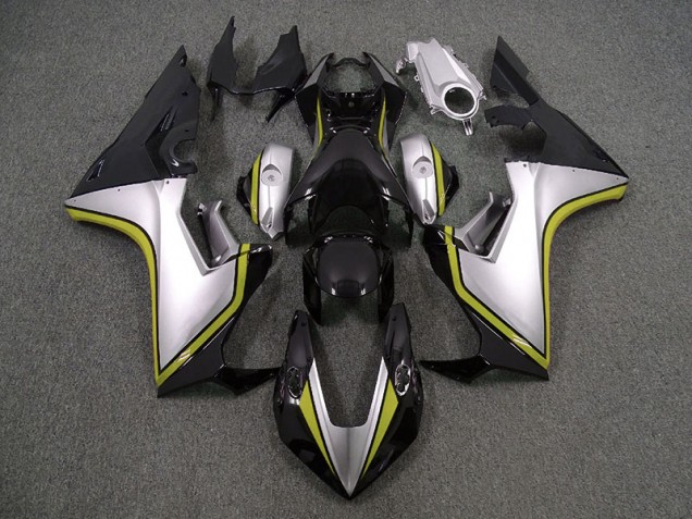 Silver and Black & Yellow 2017-2023 CBR1000RR Motorcycle Fairing Silver and Black & Yellow 2017-2023 CBR1000RR Motorcycle Fairing