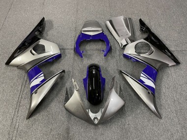 Silver and Purple style 2003-2004 R6 Motorcycle Fairing