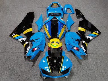 Sky Blue Custom 2013-2023 CBR600RR Motorcycle Fairing