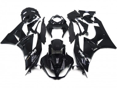 Slick Gloss Black 2009-2012 ZX6R Motorcycle Fairing