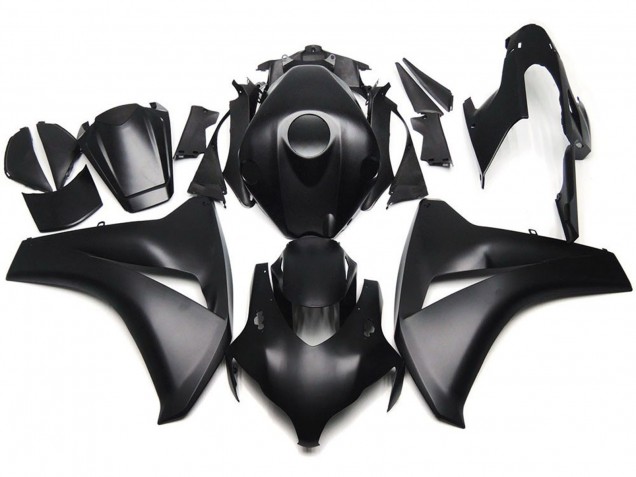 Slick Matte Black 2008-2011 CBR1000RR Motorcycle Fairing Slick Matte Black 2008-2011 CBR1000RR Motorcycle Fairing