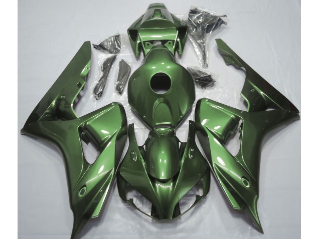 Solid Forest Green 2006-2007 CBR1000RR Motorcycle Fairing Solid Forest Green 2006-2007 CBR1000RR Motorcycle Fairing