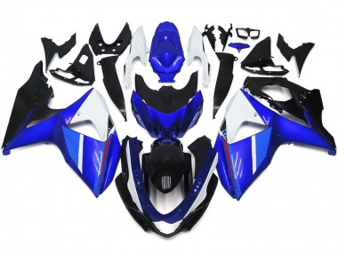 Solid Gloss Black Blue White 2009-2016 GSXR 1000 Motorcycle Fairing