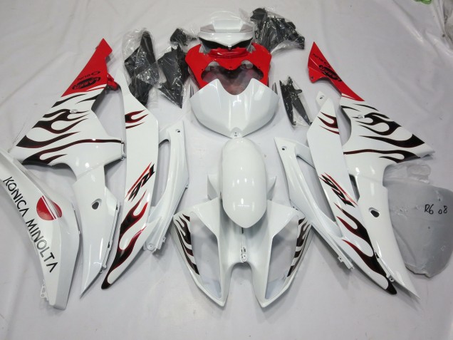 Special Flame Red 2008-2016 R6 Motorcycle Fairing
