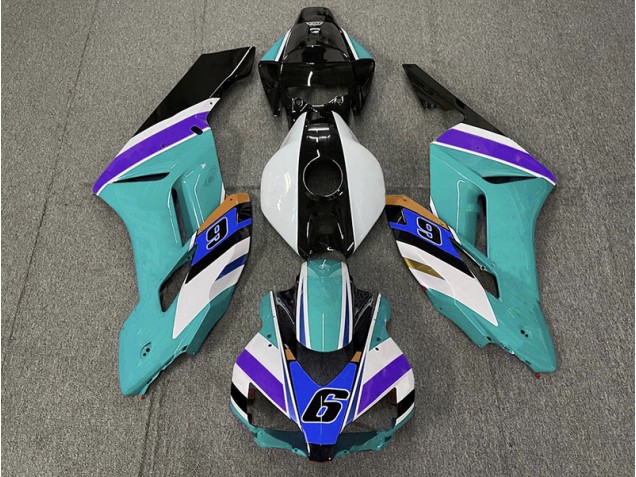 Teal 6 2004-2005 CBR1000RR Motorcycle Fairing Teal 6 2004-2005 CBR1000RR Motorcycle Fairing