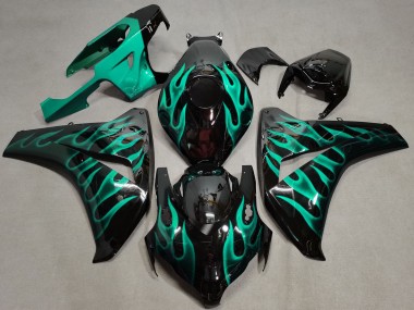 Teal Flame 2008-2011 CBR1000RR Motorcycle Fairing