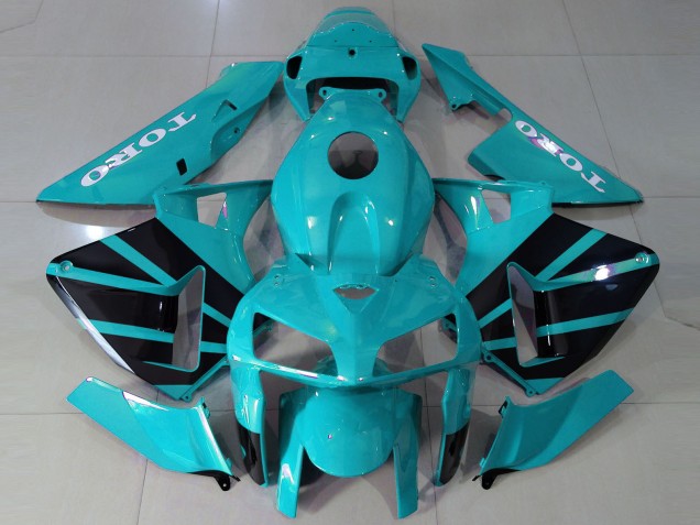 Teal OEM Style 2005-2006 CBR600RR Motorcycle Fairing Teal OEM Style 2005-2006 CBR600RR Motorcycle Fairing