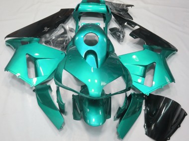 Teal Plain 2003-2004 CBR600RR Motorcycle Fairing