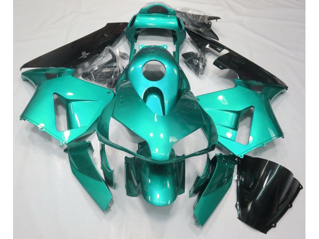 Teal Plain 2003-2004 CBR600RR Motorcycle Fairing Teal Plain 2003-2004 CBR600RR Motorcycle Fairing