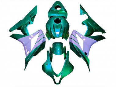 Turquoise and Milky Purple 2007-2008 CBR600RR Motorcycle Fairing