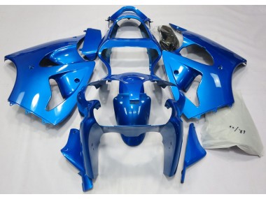 Vibrant Blue 2000-2002 ZX6R Motorcycle Fairing