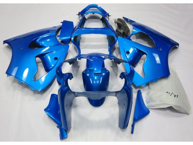 Vibrant Blue 2000-2002 ZX6R Motorcycle Fairing Vibrant Blue 2000-2002 ZX6R Motorcycle Fairing