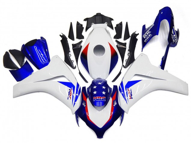 Vibrant Blue Star 2008-2011 CBR1000RR Motorcycle Fairing Vibrant Blue Star 2008-2011 CBR1000RR Motorcycle Fairing