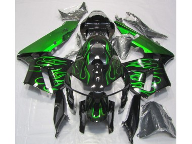 Vibrant Green Flame 2005-2006 CBR600RR Motorcycle Fairing