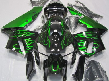 Vibrant Green Flame 2005-2006 CBR600RR Motorcycle Fairing