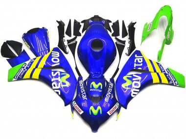 Vibrant MoviStar 2008-2011 CBR1000RR Motorcycle Fairing