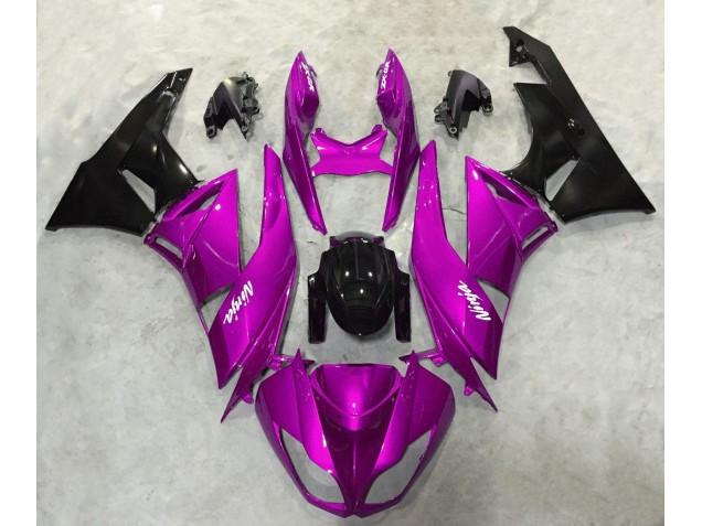 Vibrant Pink Gloss 2009-2012 ZX6R Motorcycle Fairing Vibrant Pink Gloss 2009-2012 ZX6R Motorcycle Fairing