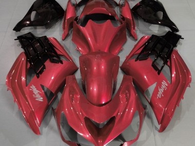 Vibrant Red 2012-2021 ZX14R Motorcycle Fairing