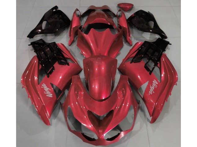 Vibrant Red 2012-2021 ZX14R Motorcycle Fairing Vibrant Red 2012-2021 ZX14R Motorcycle Fairing