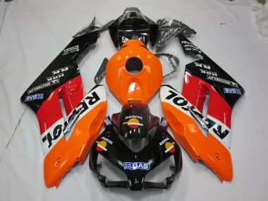 Vibrant Repsol with Logos 2004-2005 CBR1000RR Motorcycle Fairing