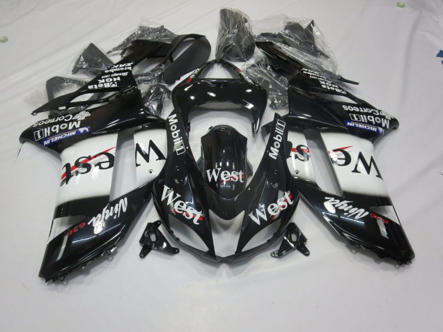 West 2007-2008 ZX6R Motorcycle Fairing West 2007-2008 ZX6R Motorcycle Fairing