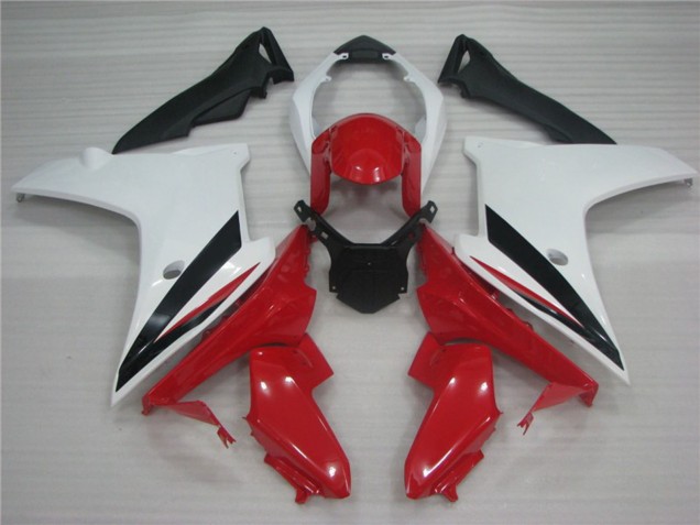 White Black and Red 2011-2012 CBR600F Motorcycle Fairing White Black and Red 2011-2012 CBR600F Motorcycle Fairing