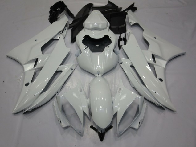 White Gloss 2006-2007 R6 Motorcycle Fairing White Gloss 2006-2007 R6 Motorcycle Fairing
