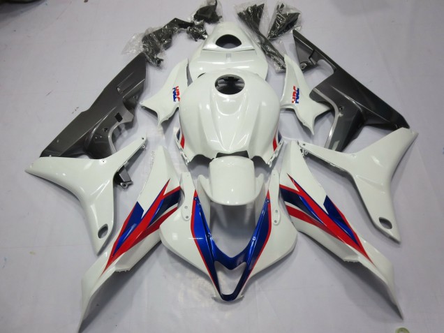 White HRC 2007-2008 CBR600RR Motorcycle Fairing White HRC 2007-2008 CBR600RR Motorcycle Fairing