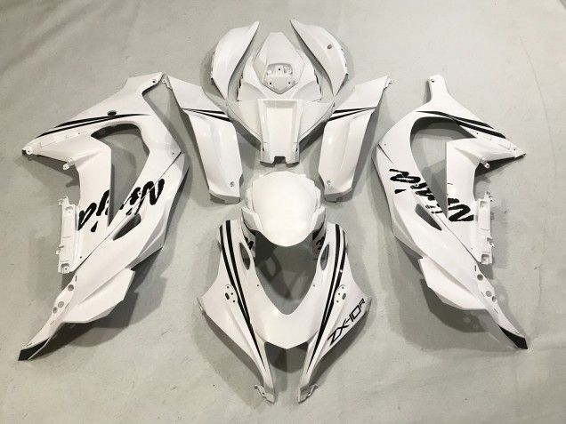 White Ninja 2016-2019 ZX10R Motorcycle Fairing White Ninja 2016-2019 ZX10R Motorcycle Fairing