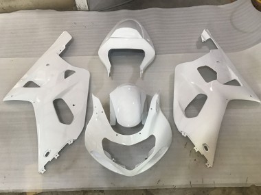 White RS 2001-2003 GSXR 600-750 Motorcycle Fairing