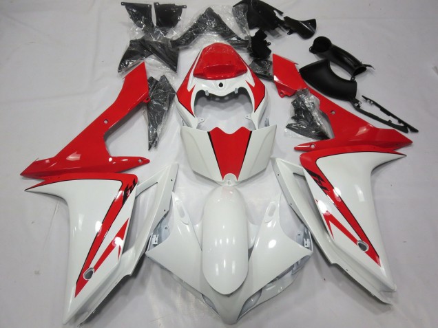 White Red custom 2007-2008 R1 Motorcycle Fairing White Red custom 2007-2008 R1 Motorcycle Fairing