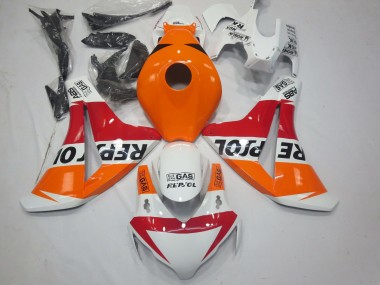 White Repsol 2008-2011 CBR1000RR Motorcycle Fairing