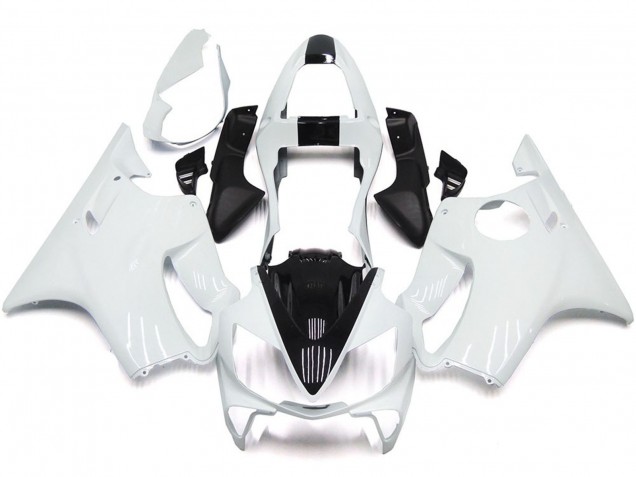 White and Black 2001-2003 CBR600 F4i Motorcycle Fairing White and Black 2001-2003 CBR600 F4i Motorcycle Fairing