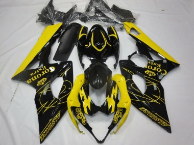 Yellow Corona 2005-2006 GSXR 1000 Motorcycle Fairing